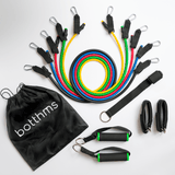 botthms botthms Premium Standard Resistance Bands Gym Set Resistance Bands