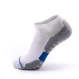 botthms botthms White Coolmax Ankle Running Socks running socks