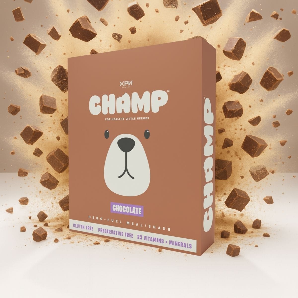 CHAMP – Kids Cereal and Meal Replacement Combo 2.7kg (6 Boxes)