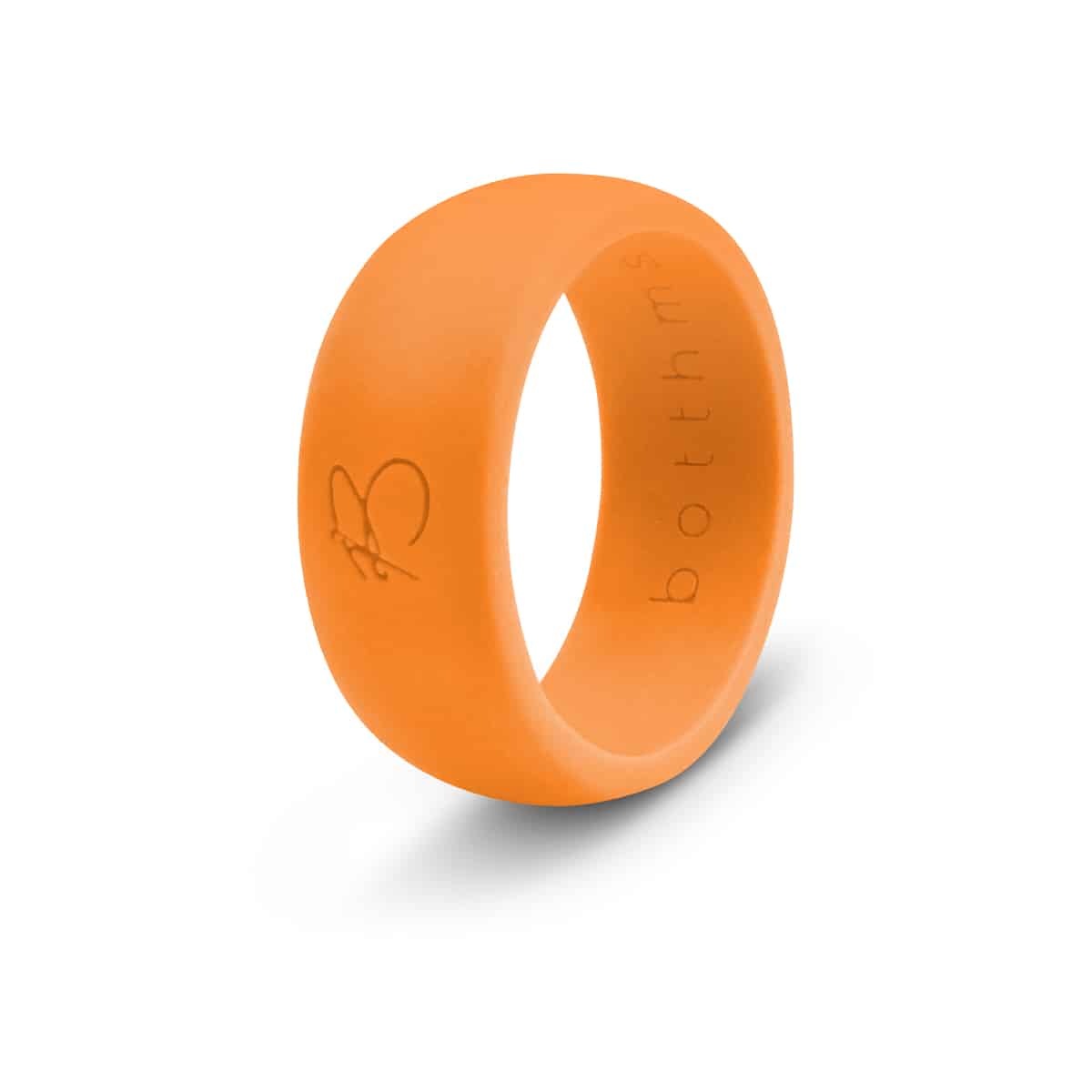botthms orange active silicone ring