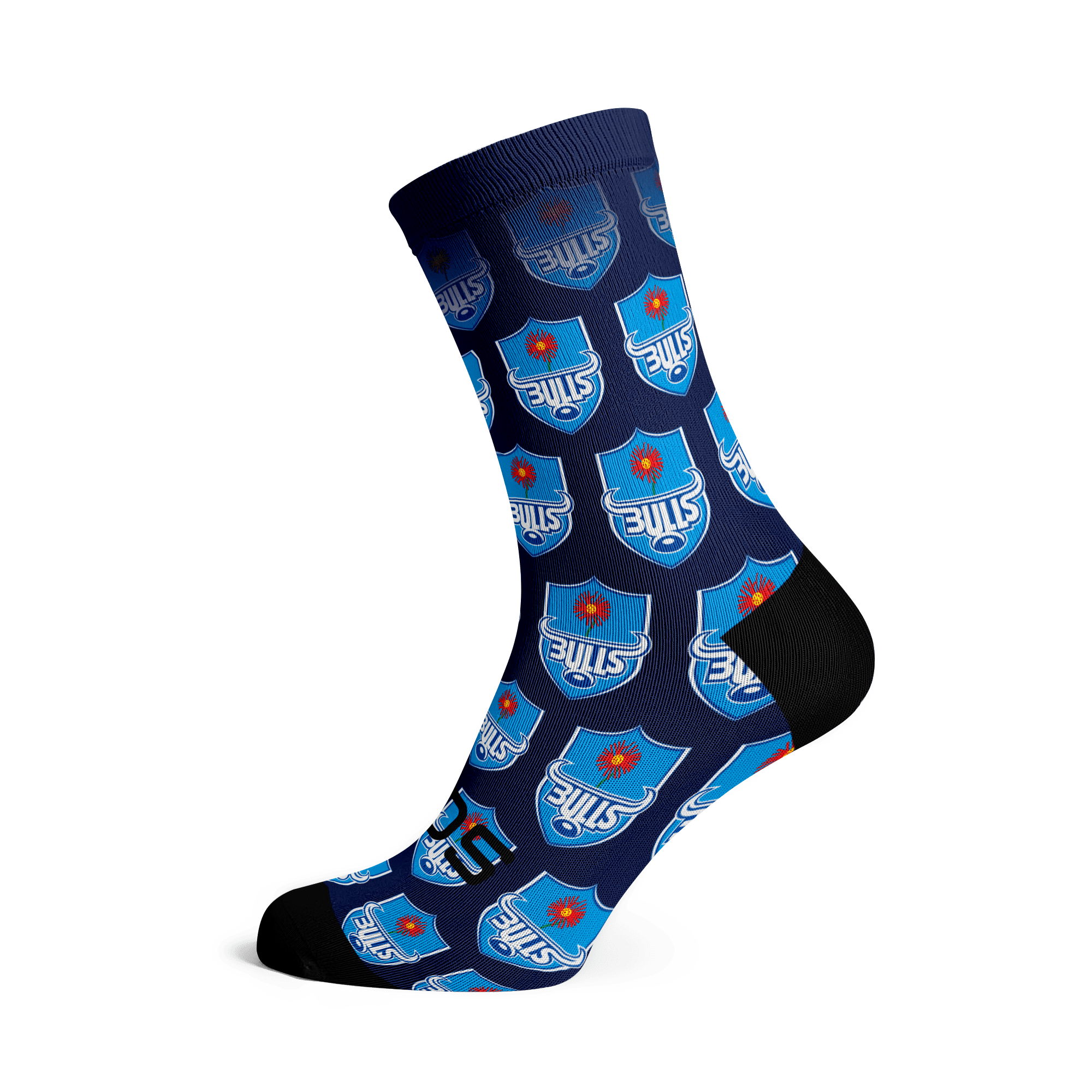 botthms Bulls Logo Socks Crew Socks