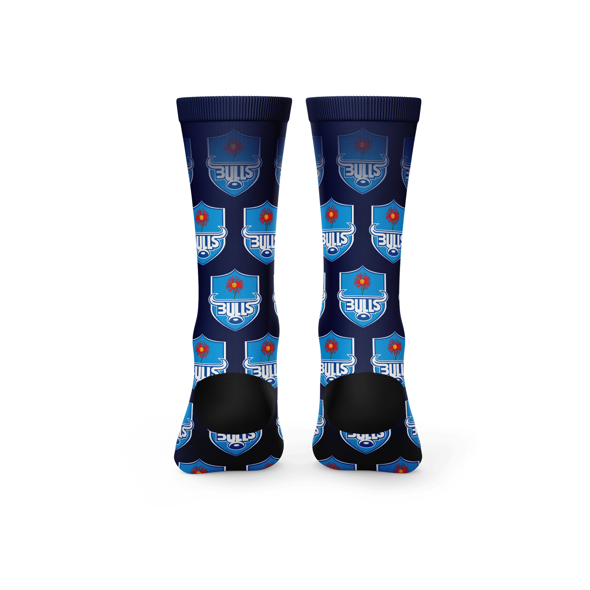 botthms Bulls Logo Socks Crew Socks