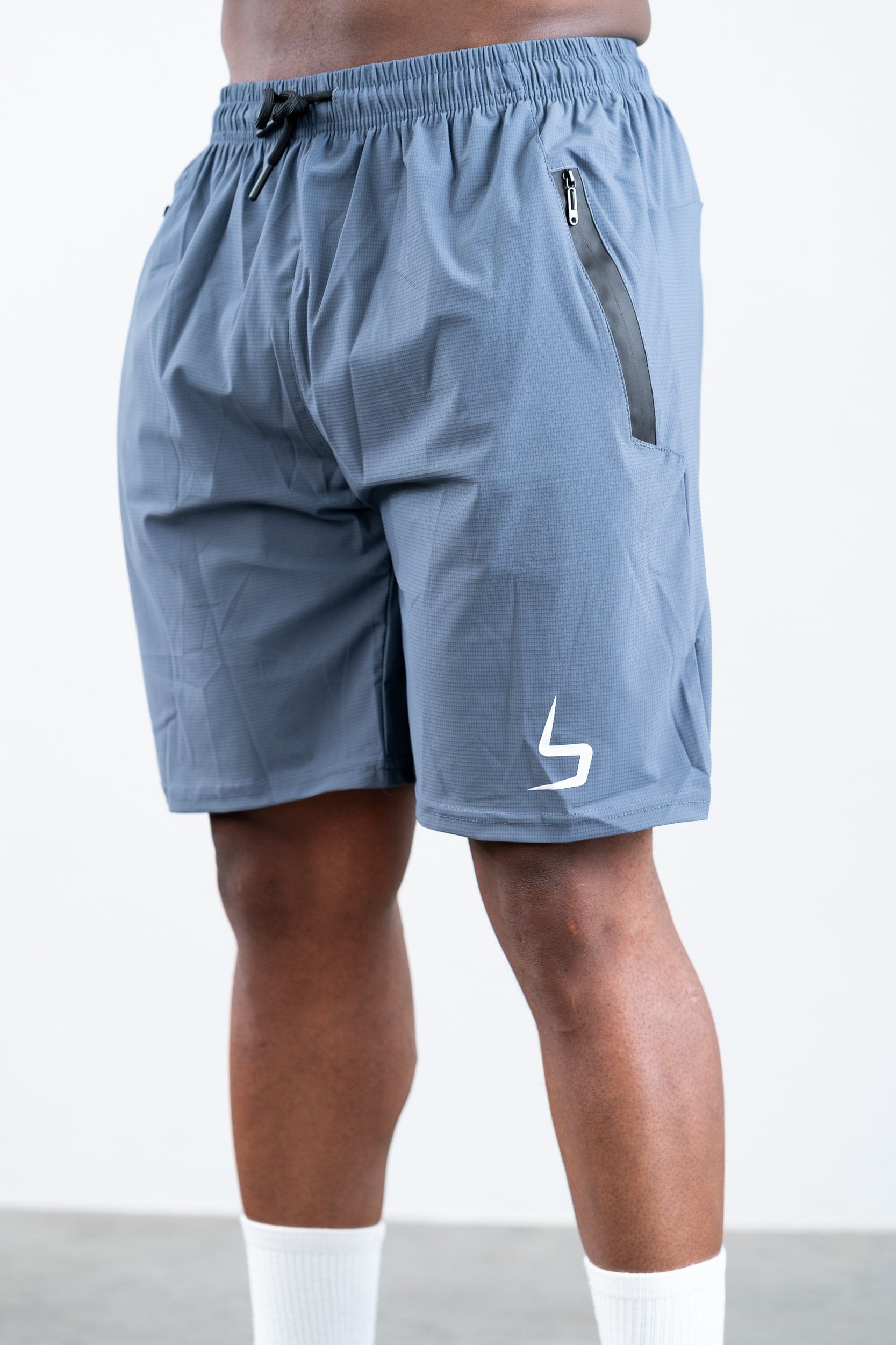 botthms Navy Pro Stretch Training Shorts Activewear Men