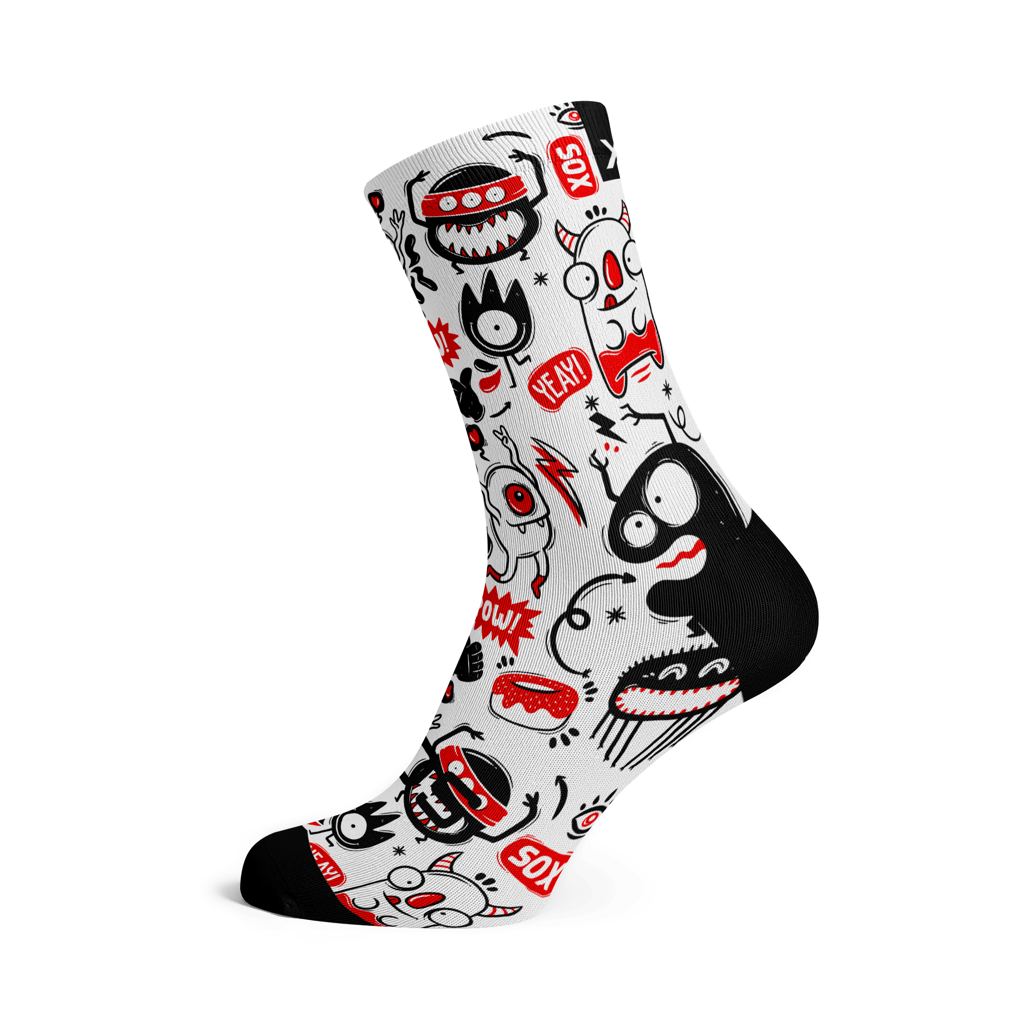 botthms Monster Socks Crew Socks