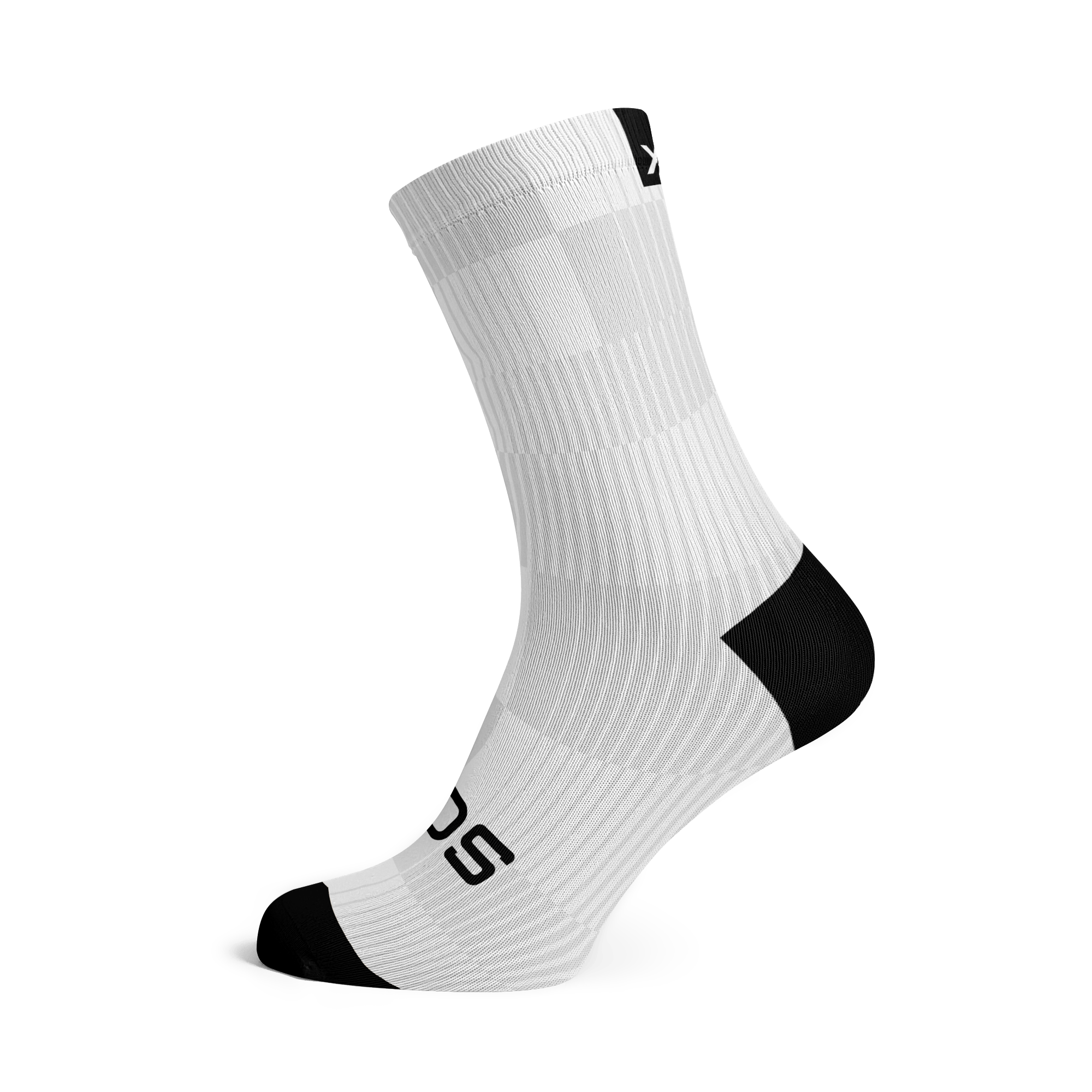botthms Slight White Socks Crew Socks