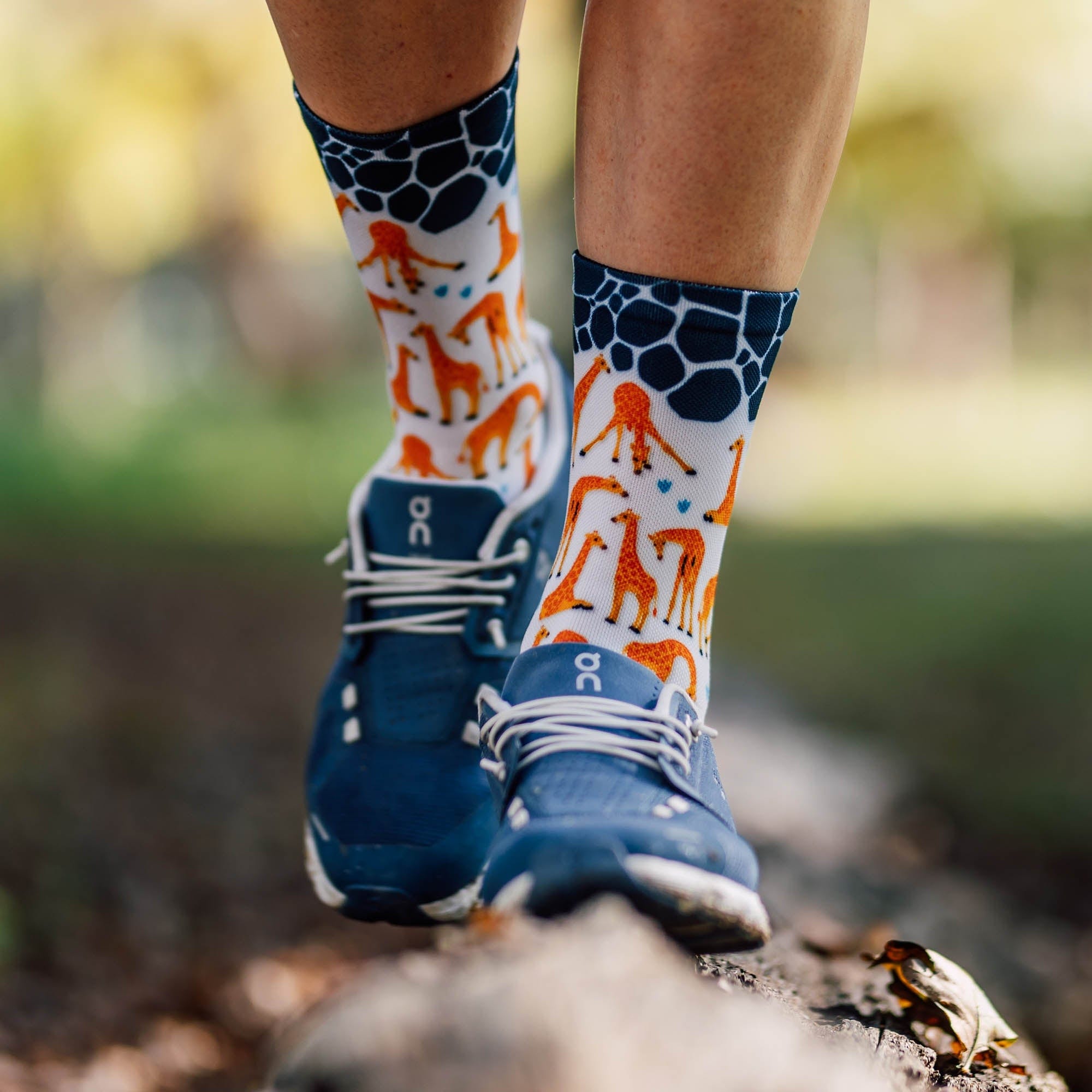 botthms Giraffe Socks Crew Socks