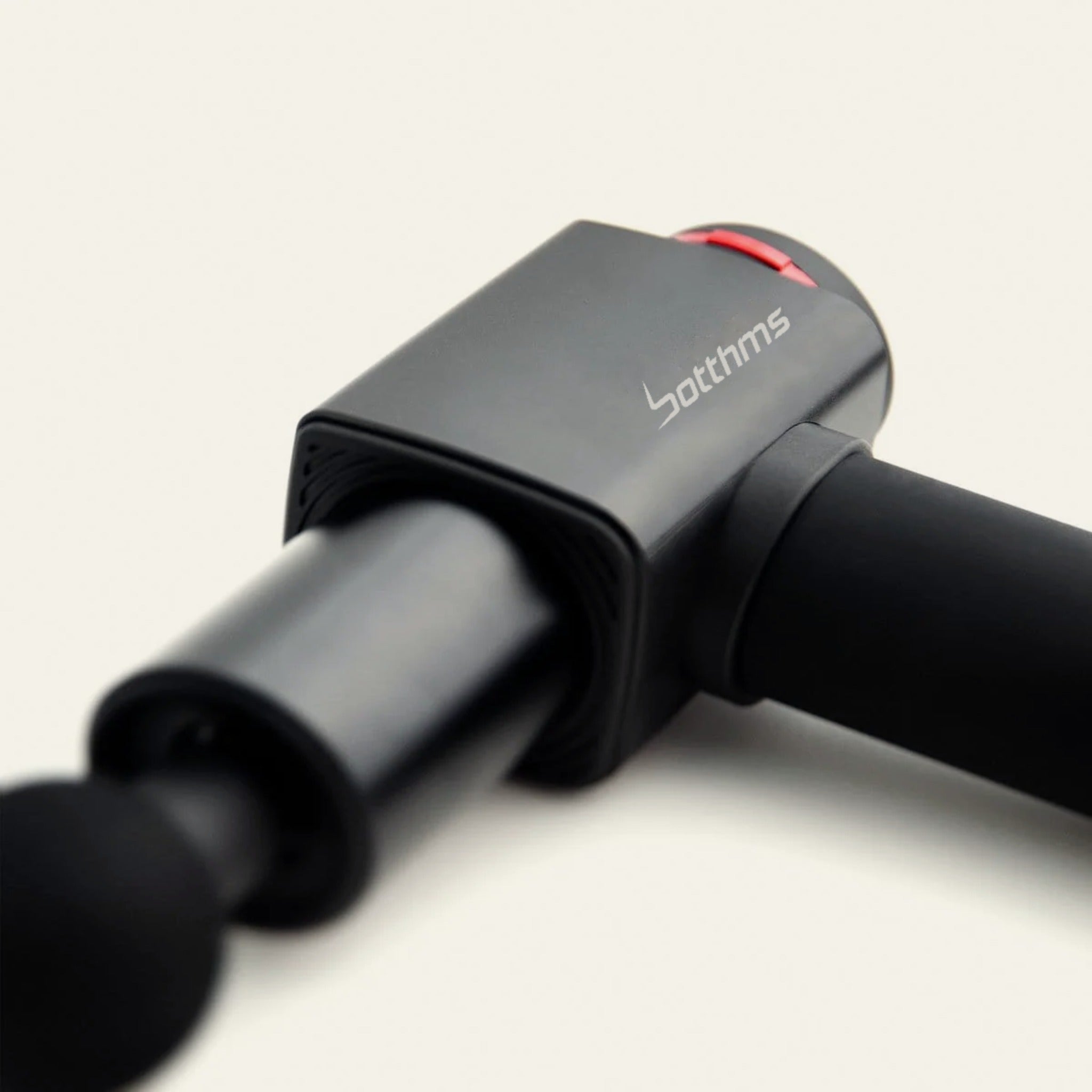 botthms Master V1 massage gun head and logo detail