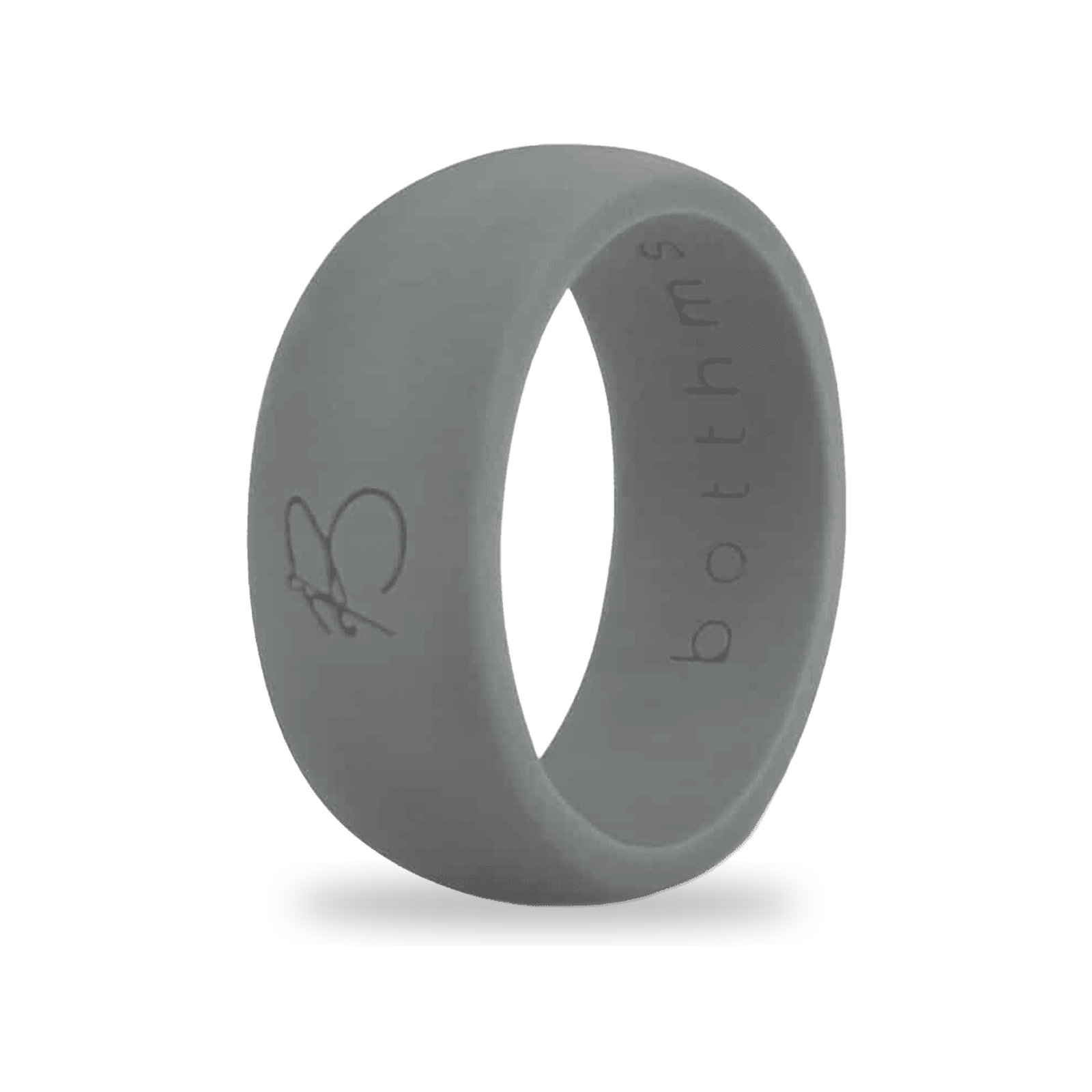 botthms charcoal active silicone ring