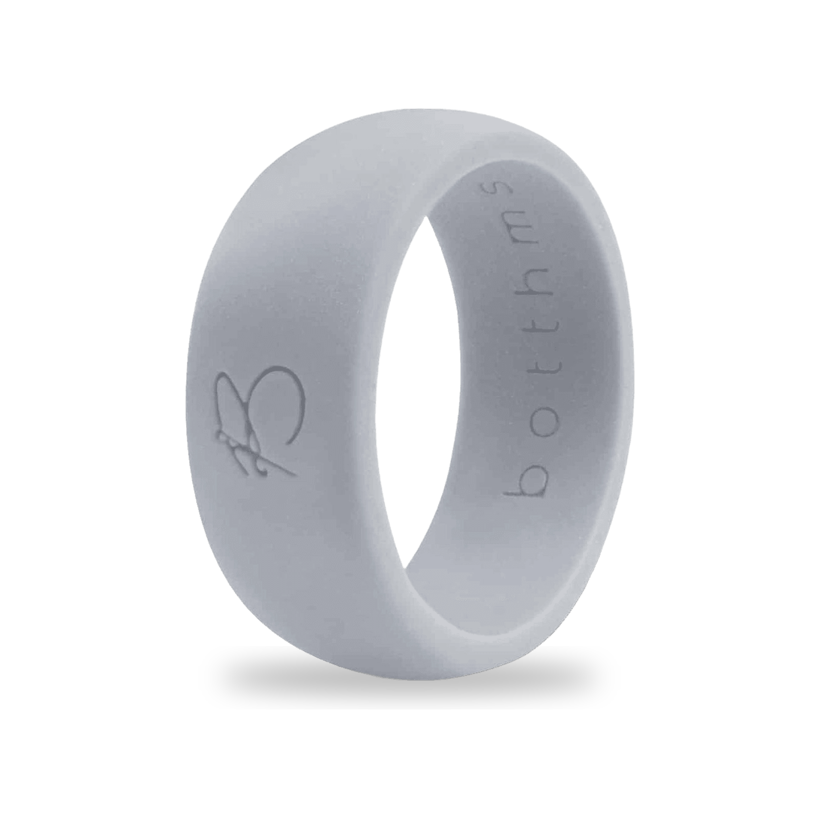 botthms grey active silicone ring