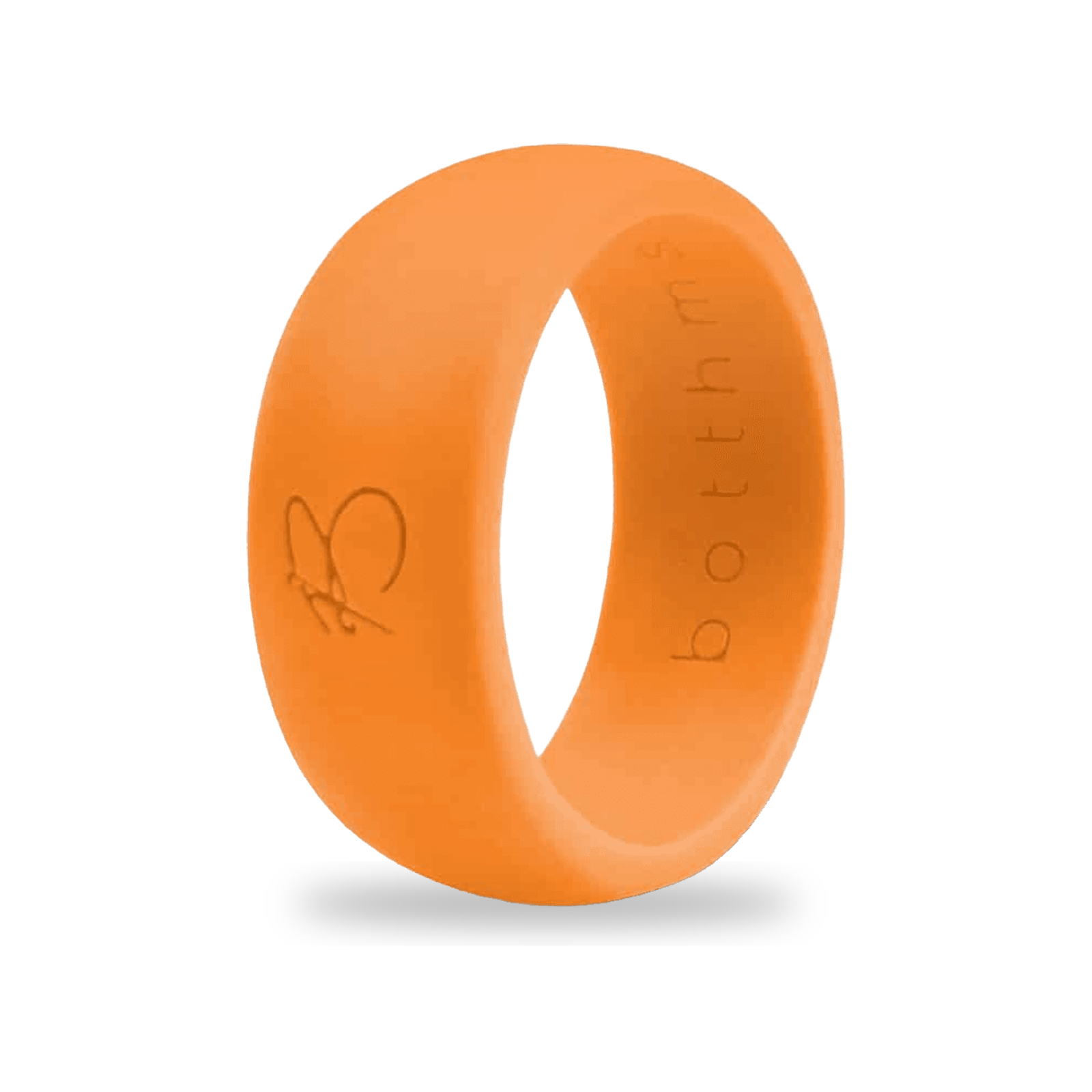 botthms orange active silicone ring