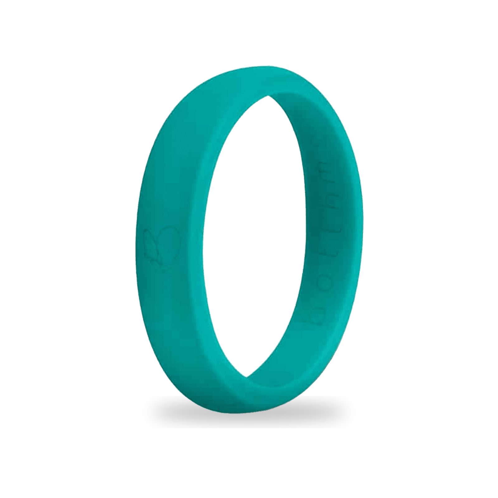 botthms teal ladies active silicone ring