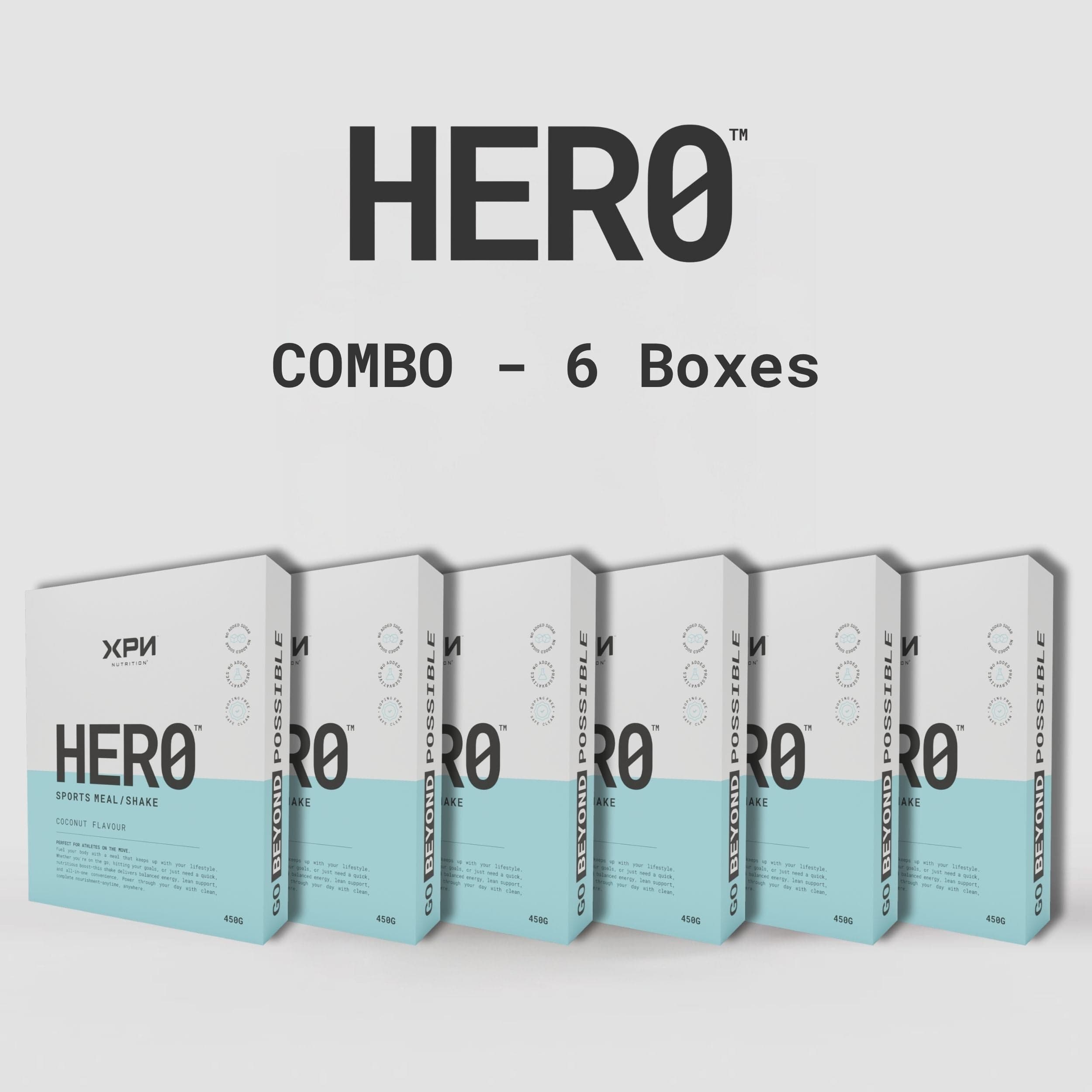 Hero – Cereal and Meal Replacement Combo 2.7kg (6 Boxes)