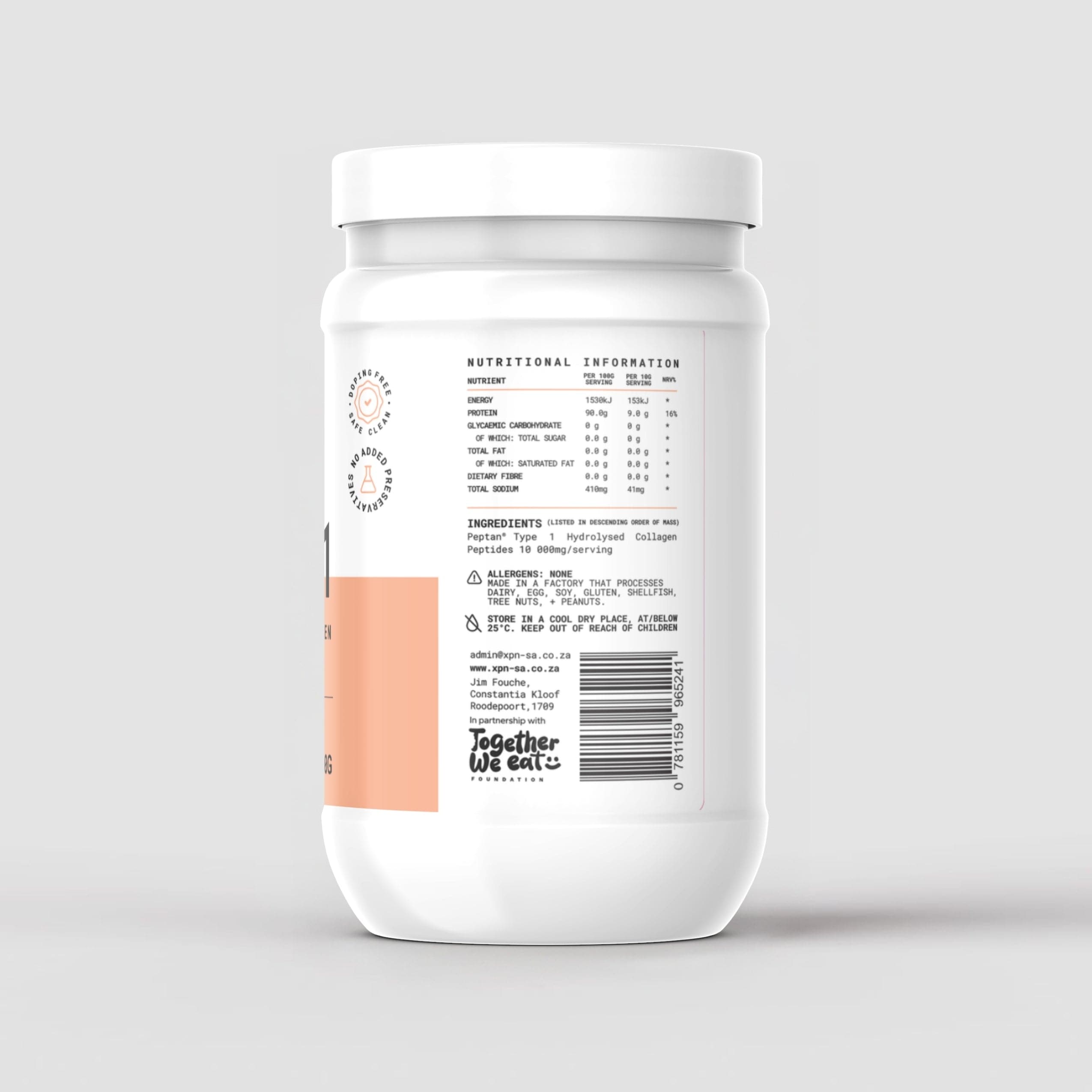 botthms COL_01 Pure Peptan Collagen (300g) Daily Health & Wellness