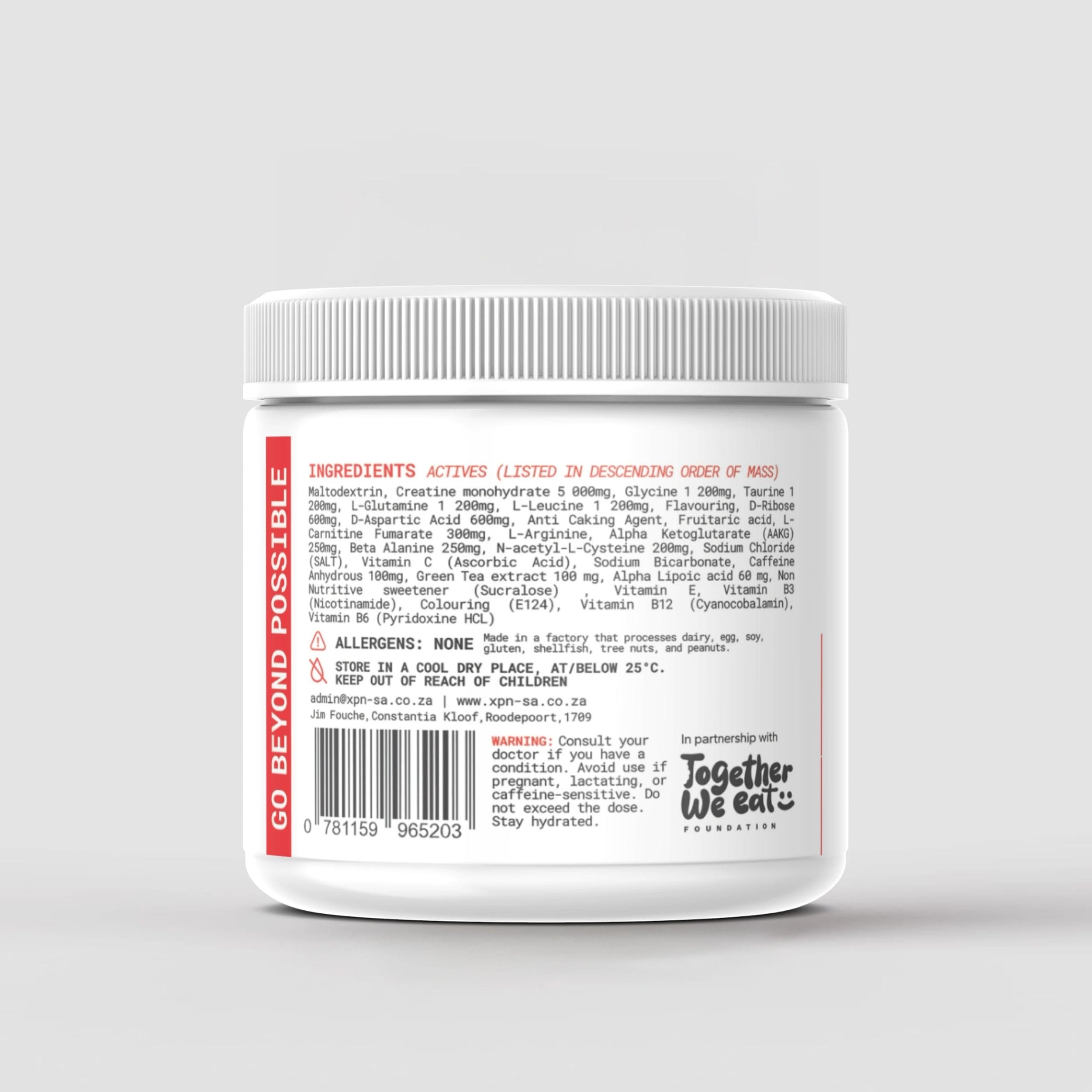 botthms XF_03 Pre-and During Workout (600G) Performance & Recovery