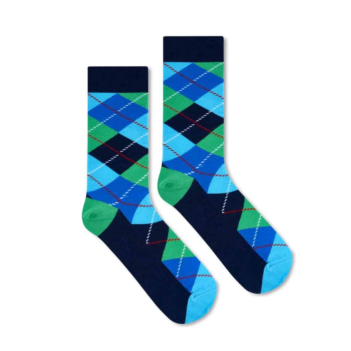 botthms Argyle Socks Funky Socks