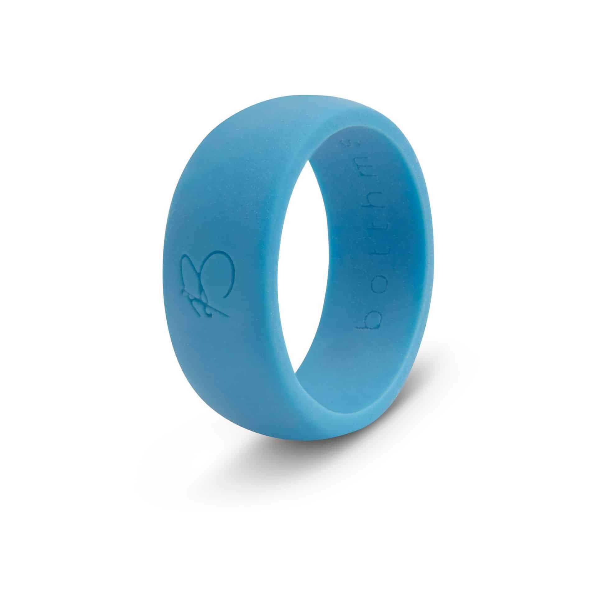 botthms botthms Turquoise Active Silicone Ring Silicone Rings