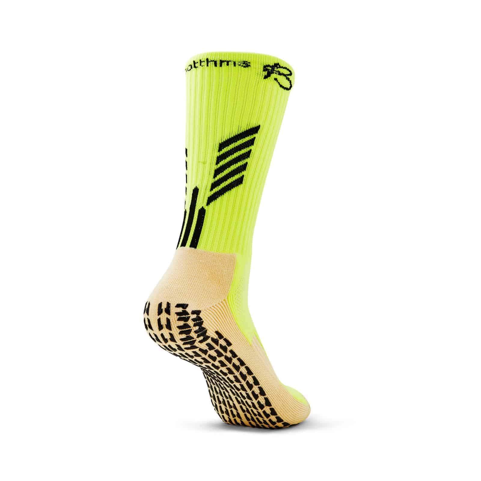botthms botthms Neon Yellow Grip Socks Grip Socks