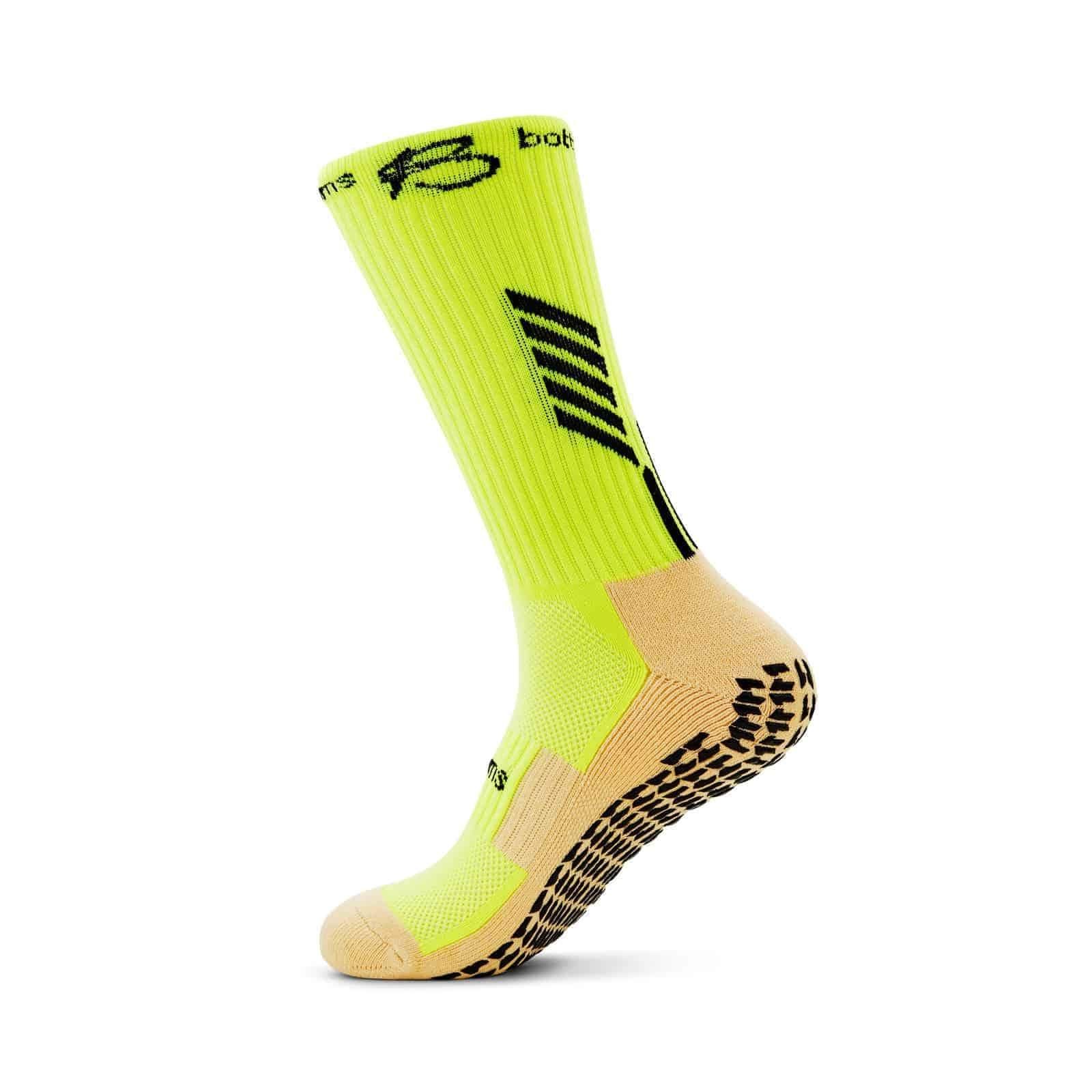 botthms botthms Neon Yellow Grip Socks Grip Socks