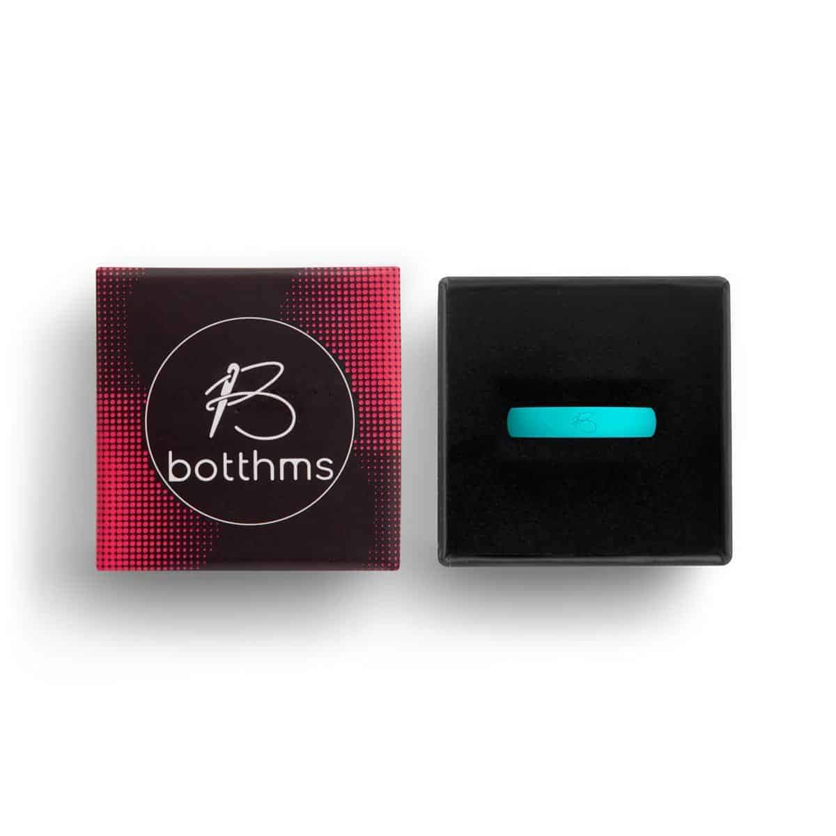 botthms botthms Teal Ladies Active Silicone Ring Silicone Rings