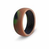 botthms botthms Army Flow Silicone Ring Camo & Green Silicone Rings