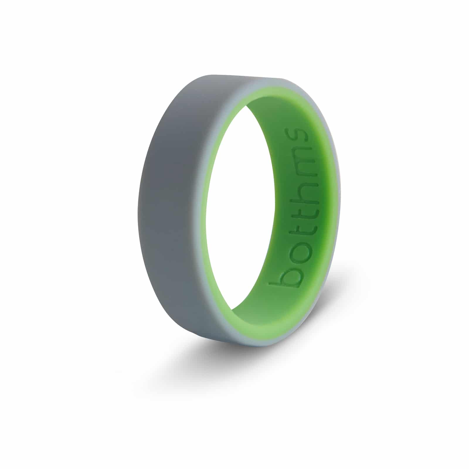 botthms botthms Double Green Silicone Ring Silicone Rings