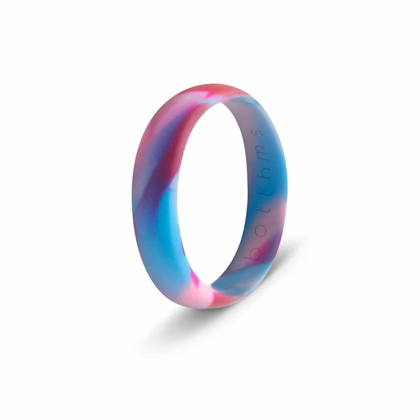 botthms botthms Aqua Ladies Active Silicone Ring Purple Pink
