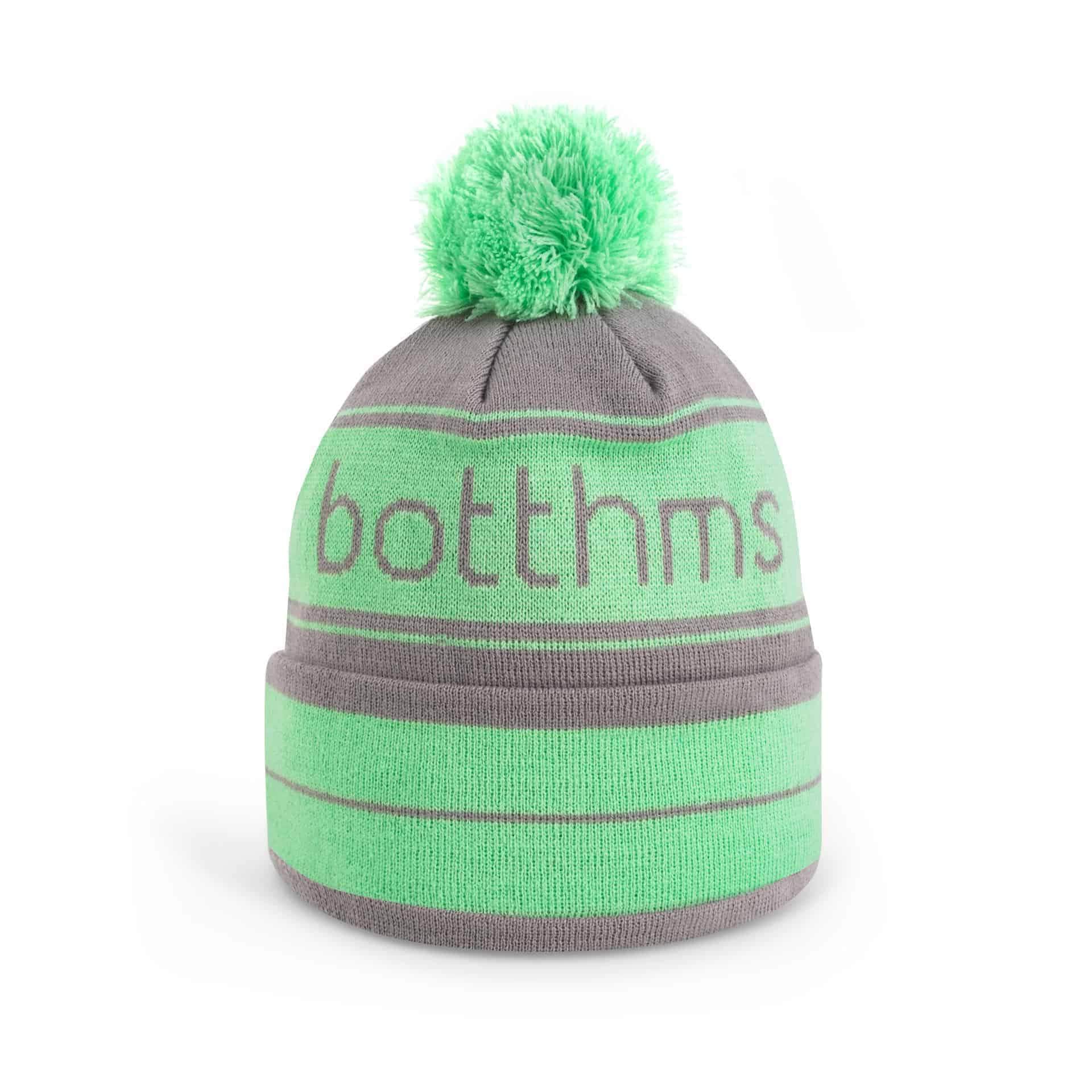 botthms botthms Beanie Green/Grey Headwear