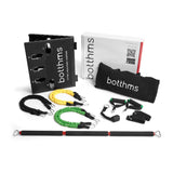 botthms botthms Premium Home Gym Fitness Board Set Resistance Bands