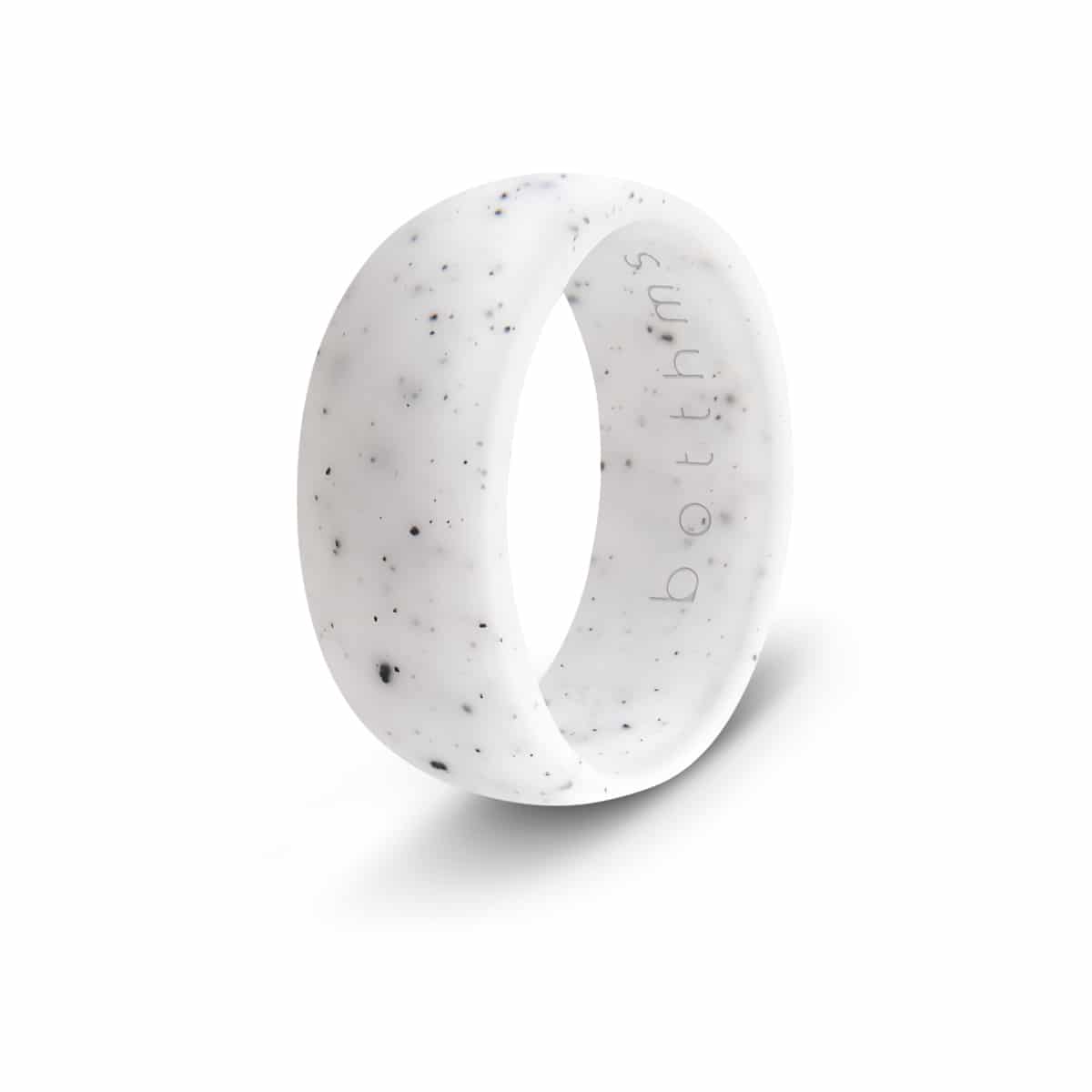 botthms botthms White Speckled Active Silicone Ring Silicone Rings