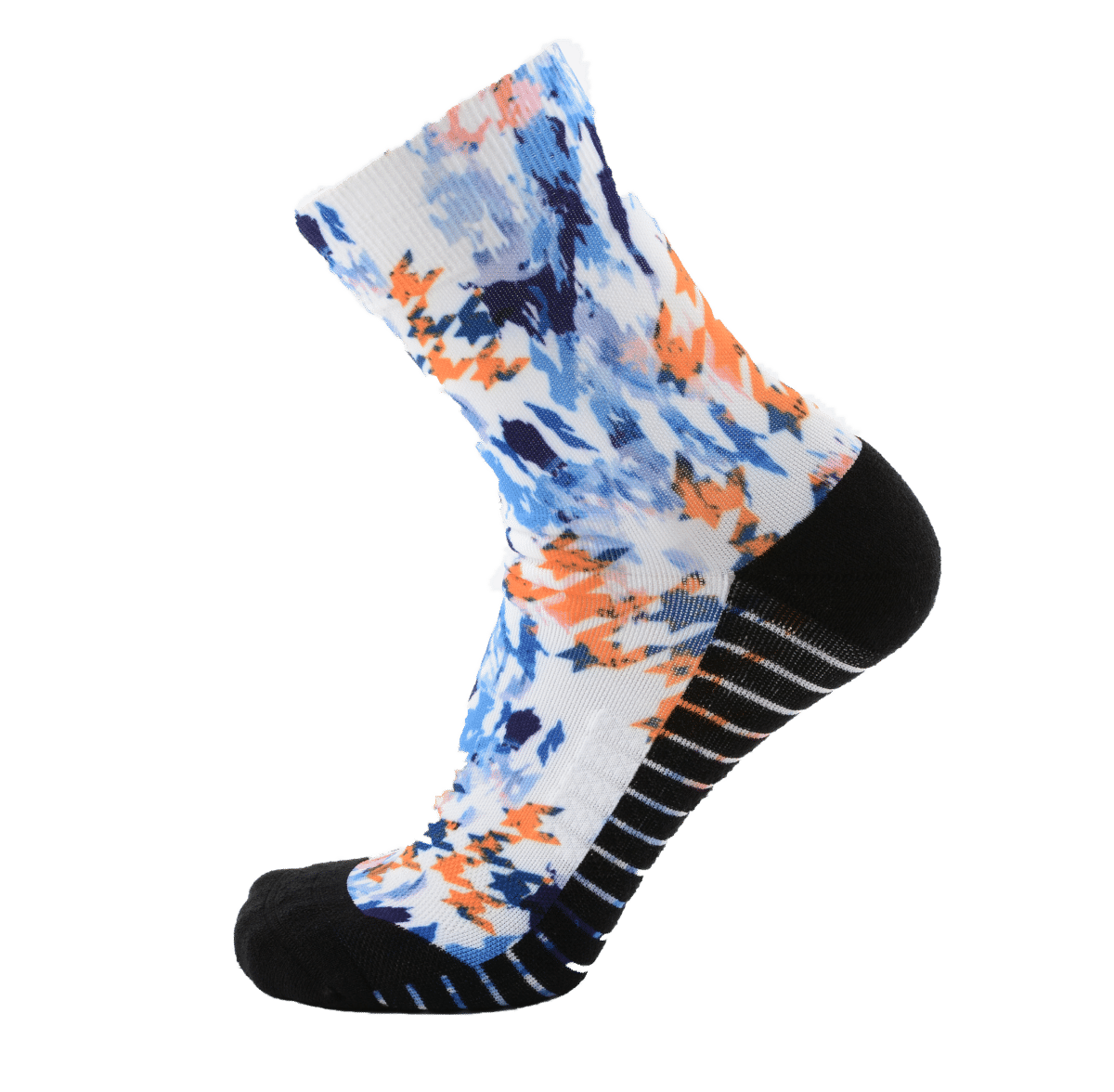 botthms botthms Printed Quarter Socks - Iced running socks