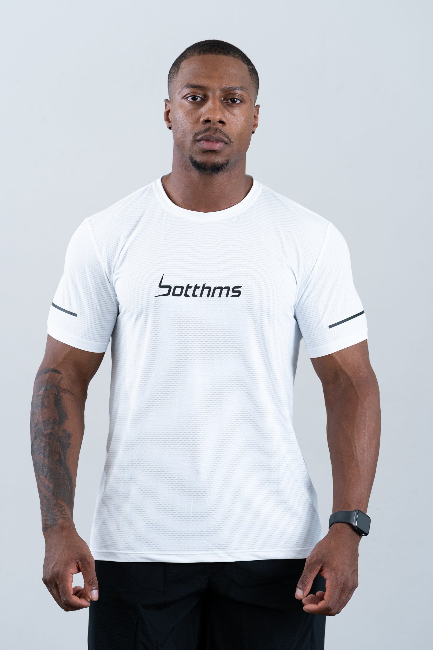 botthms botthms Sport T-Shirt - White Activewear Men