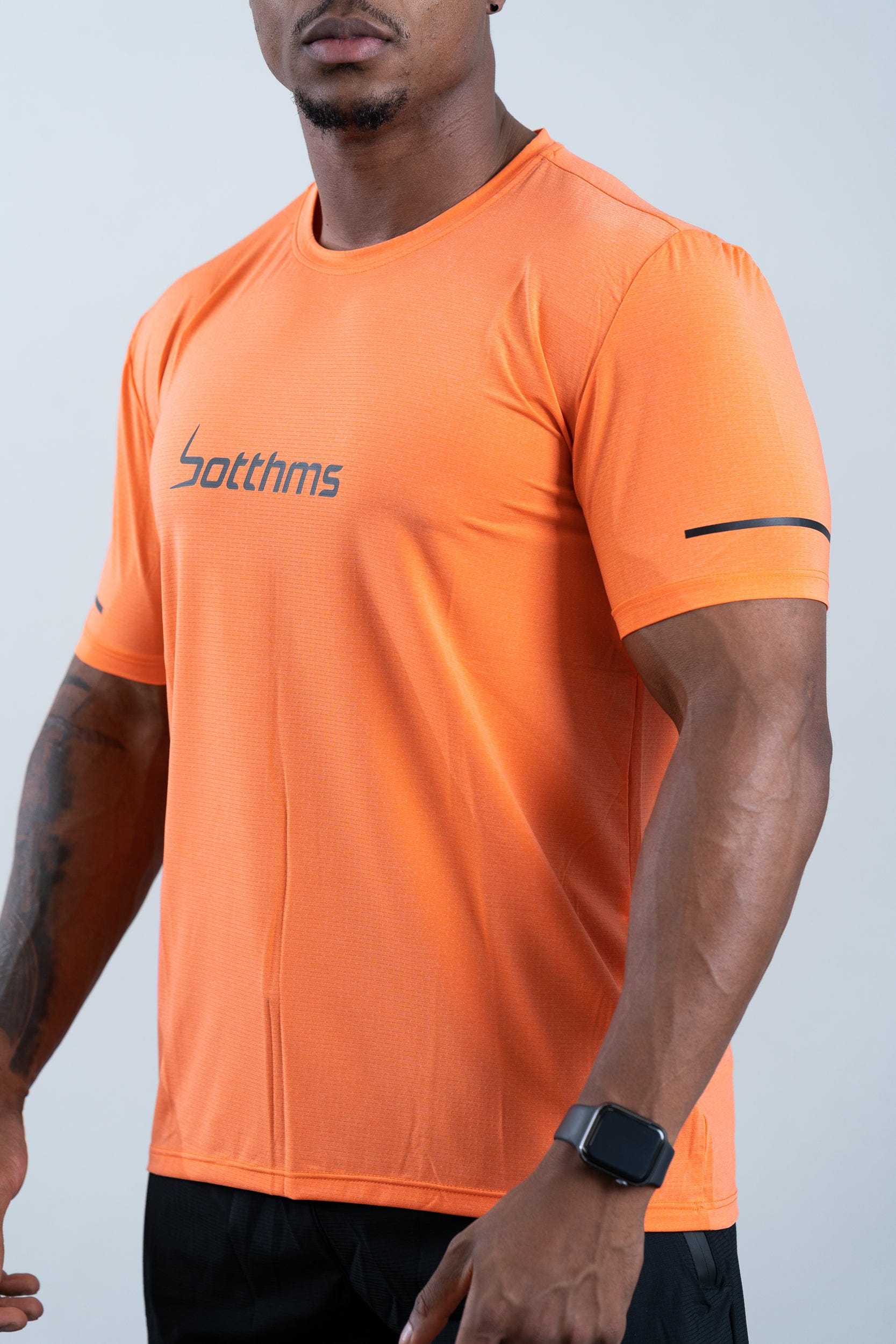 botthms botthms Sport T-Shirt - Orange Activewear Men