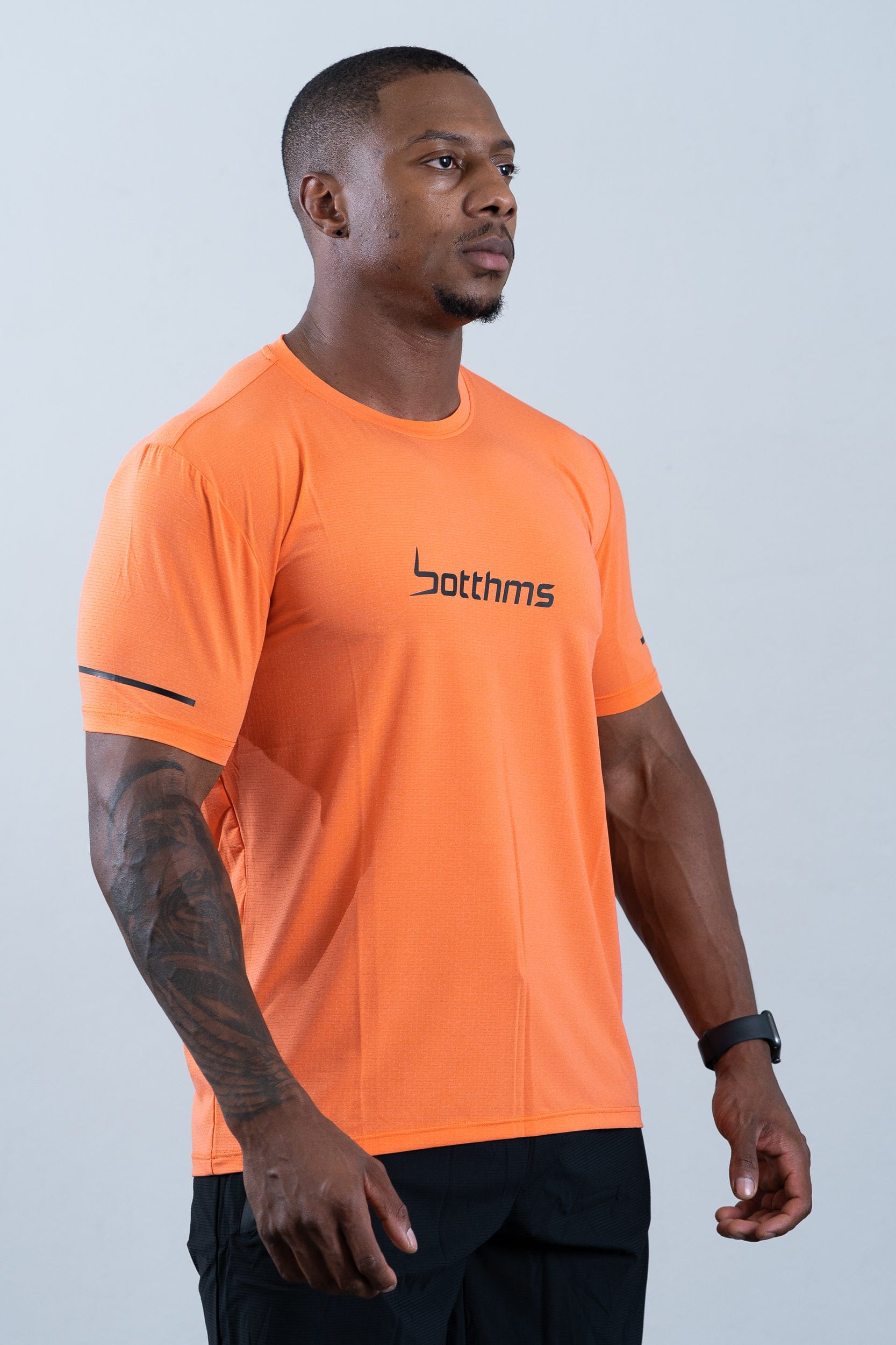botthms botthms Sport T-Shirt - Orange Activewear Men