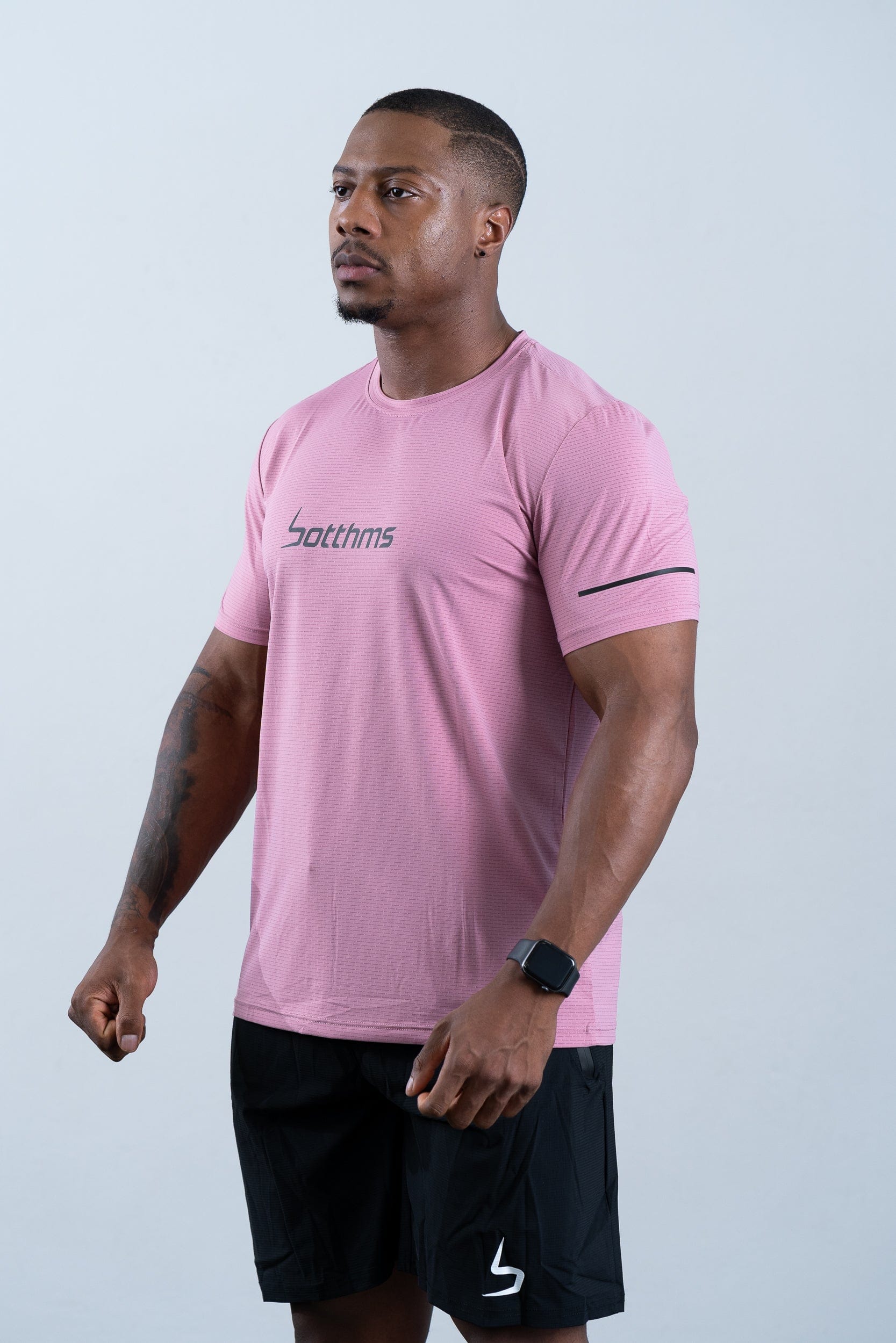 botthms botthms Sport T-Shirt - Purple Activewear Men