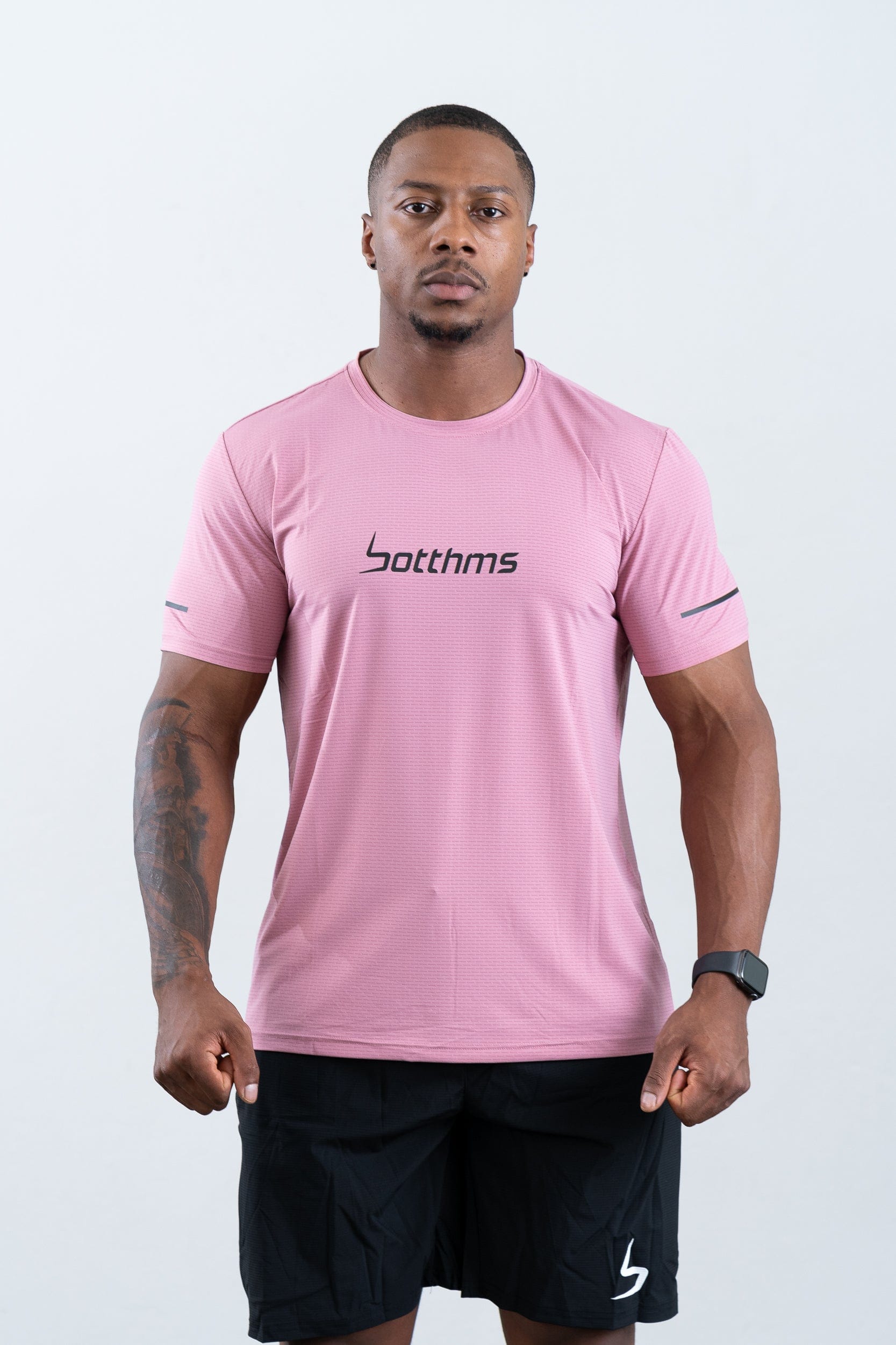 botthms botthms Sport T-Shirt - Purple Activewear Men