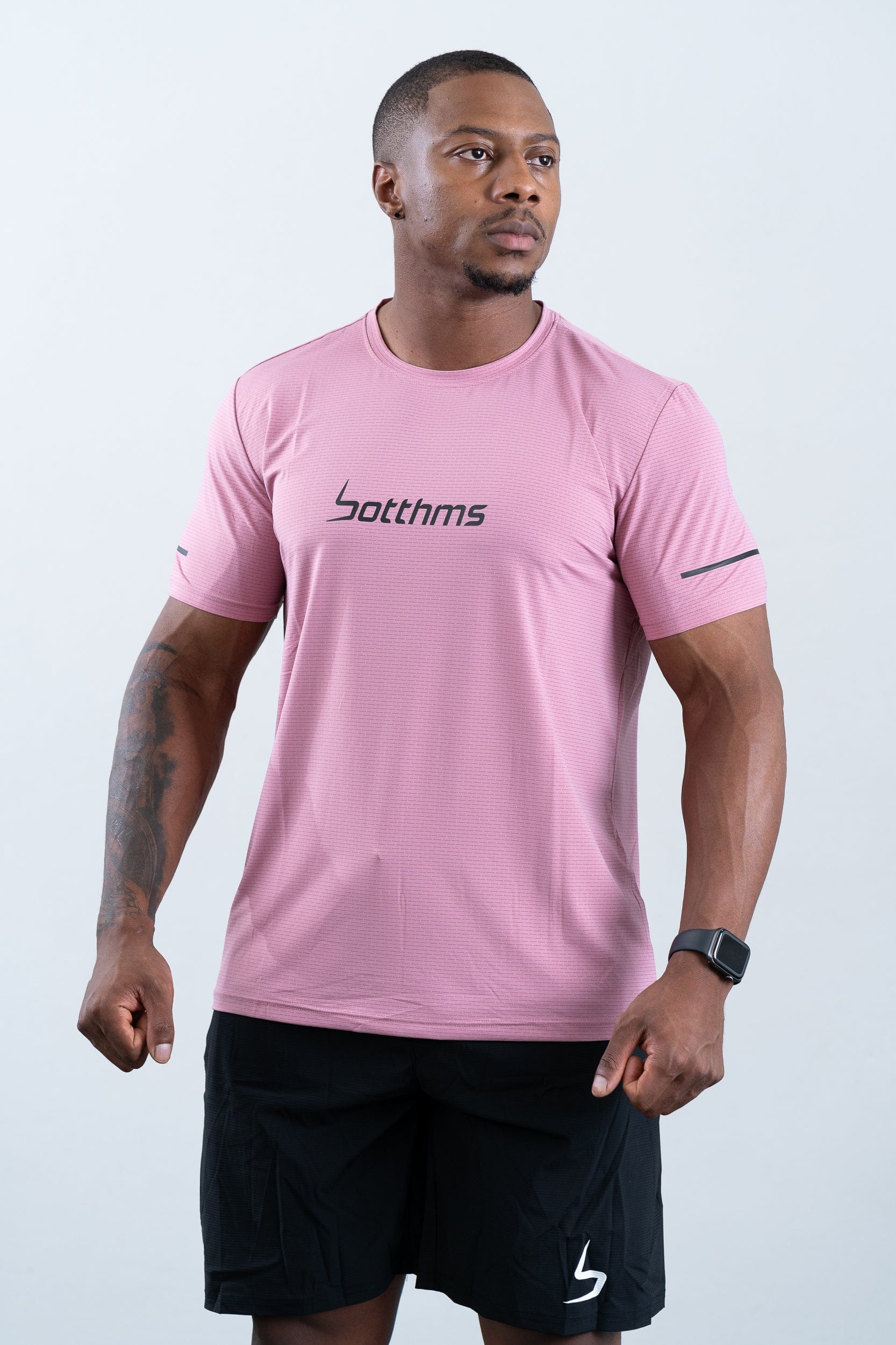 botthms botthms Sport T-Shirt - Purple Activewear Men