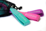 botthms botthms Long Fabric Exercise Bands Resistance Bands – Set Of 3 Resistance Bands