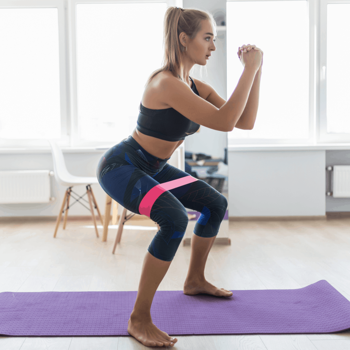 botthms botthms Hip Resistance bands - Set of 5 Resistance Bands