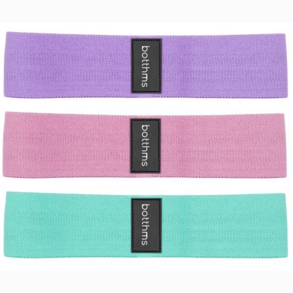 botthms botthms Hip Resistance Bands – Set Of 3 Resistance Bands