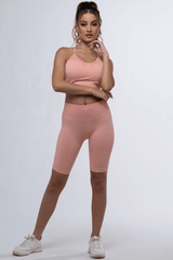 botthms botthms Peach Active Seamless Set 