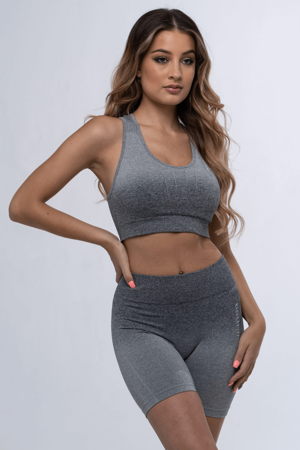 botthms Grey Active Seamless Set 