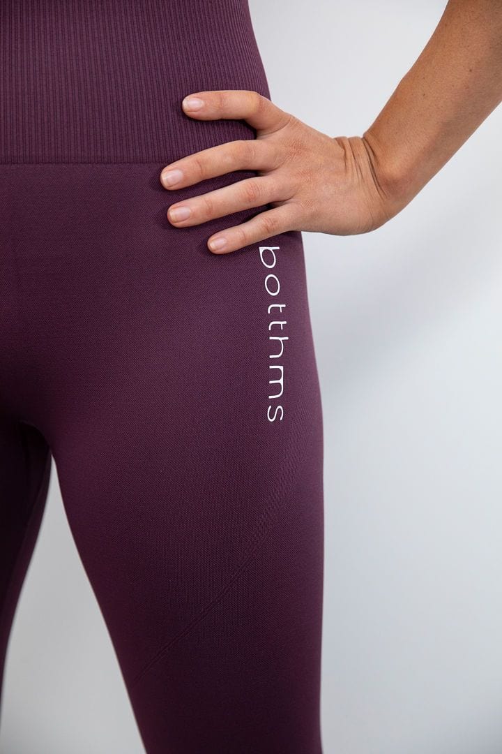 botthms botthms Maroon Energy Yoga Set Yoga Sets