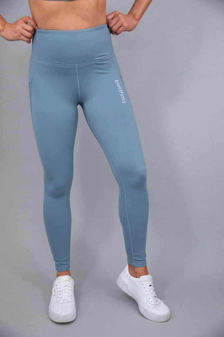 botthms botthms Blue Power Leggings Leggings