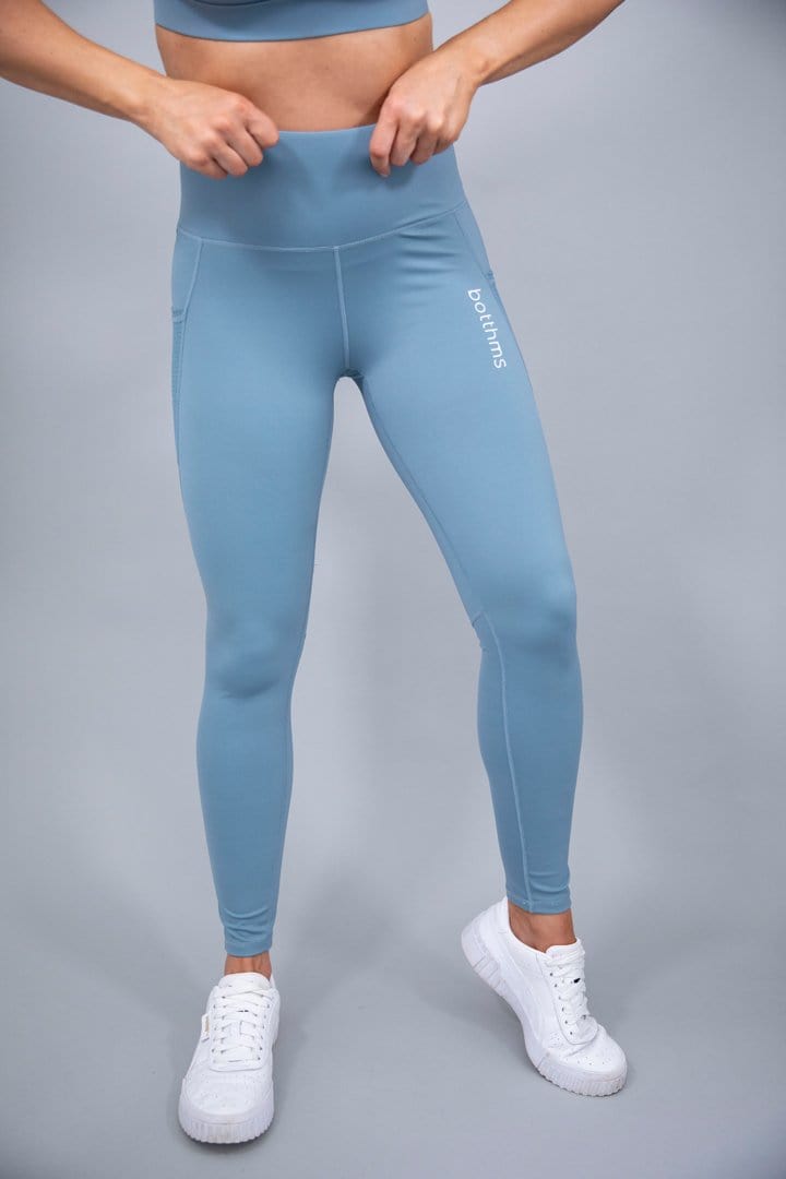 botthms botthms Blue Power Leggings Leggings