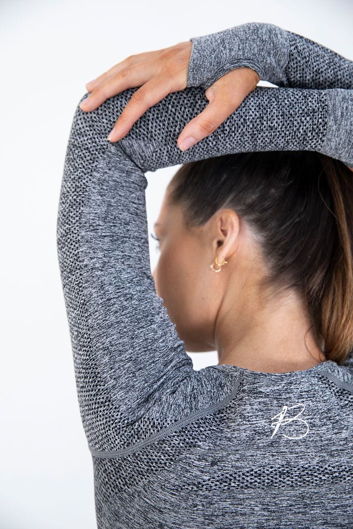 botthms botthms Seamless Black Yoga Set Yoga Sets