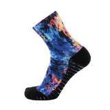botthms botthms Printed Quarter Socks - Space running socks