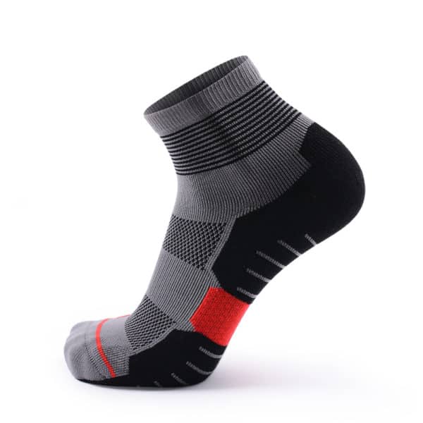 botthms botthms Grey Coolmax Crew Running Socks running socks