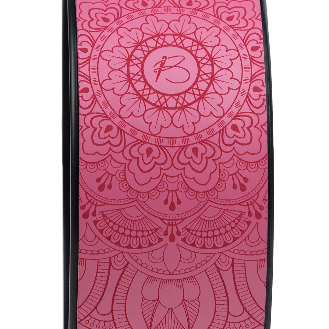 botthms botthms Pink PU Yoga Wheel Yoga Wheel