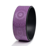 botthms botthms Purple PU Yoga Wheel 